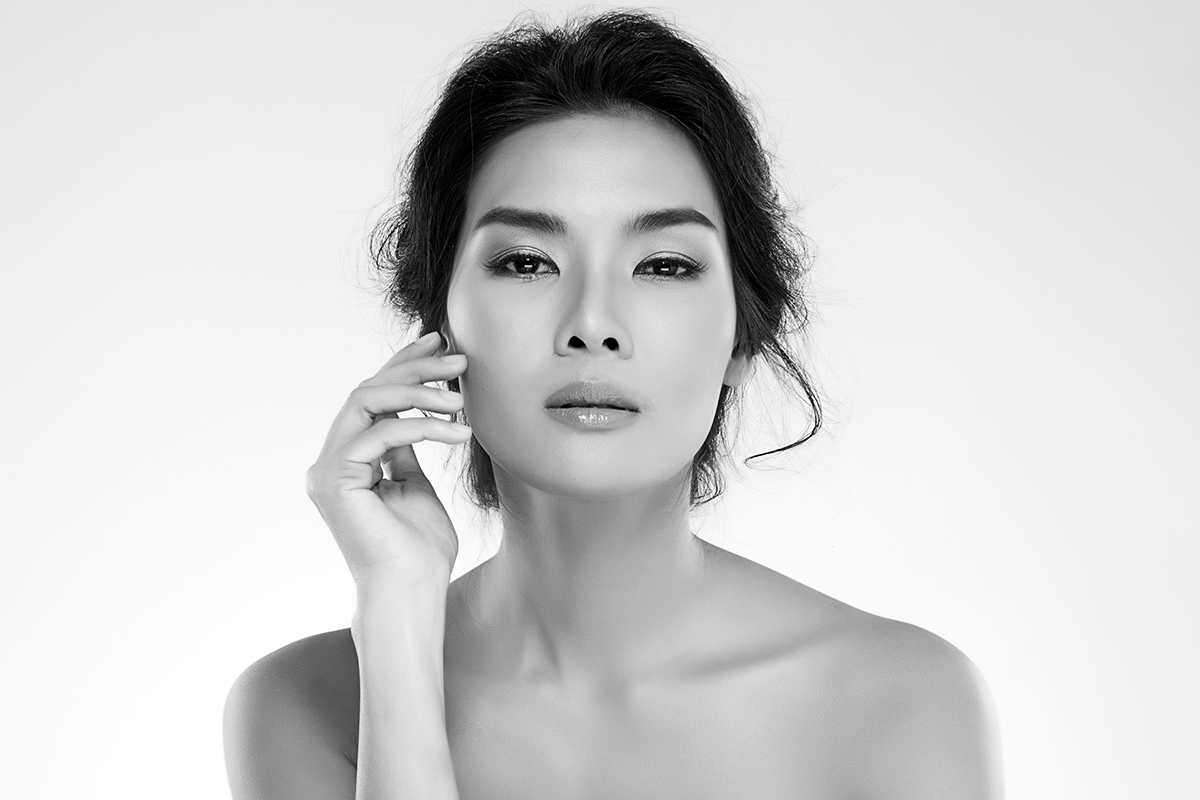 Woman with smooth skin after neuromodulators in Mullica Hill